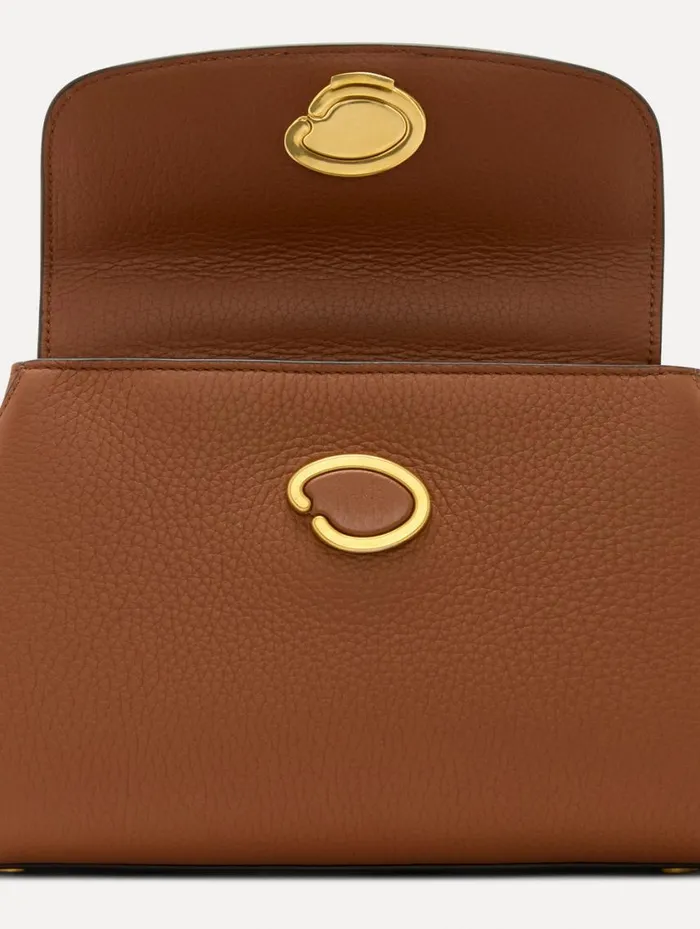Women The Mini Poppy Cognac Oscar De La Renta Handbags Women The Mini Poppy Cognac Oscar De La Renta Handbags