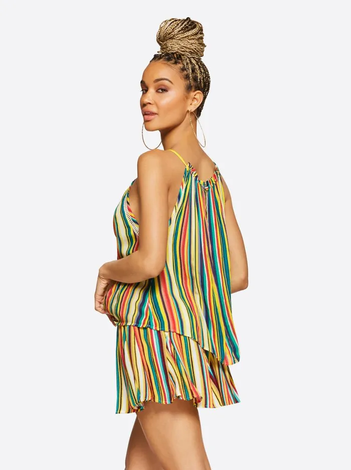 Women Tops and Tees Jessica Simpson Demi Tank In Torrid Stripe