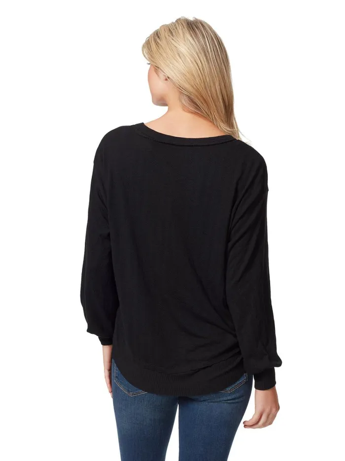 Women Tops and Tees Jessica Simpson Poppy Top In Black