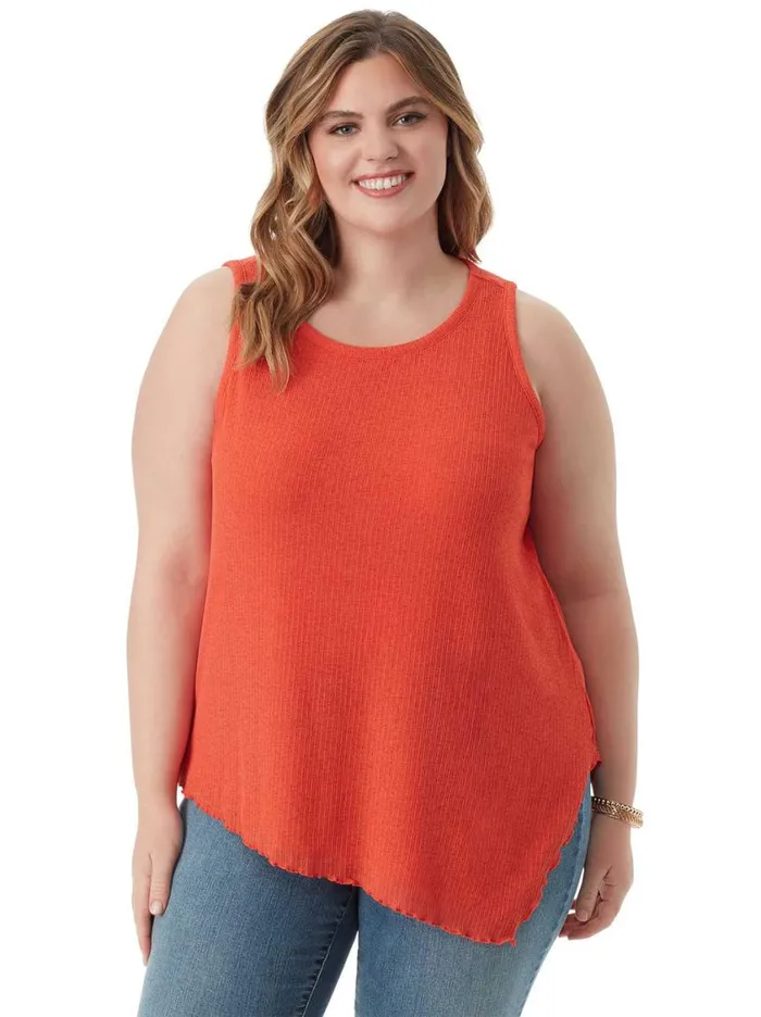 Women Tops and Tees Jessica Simpson Winsome Tank In Paprika