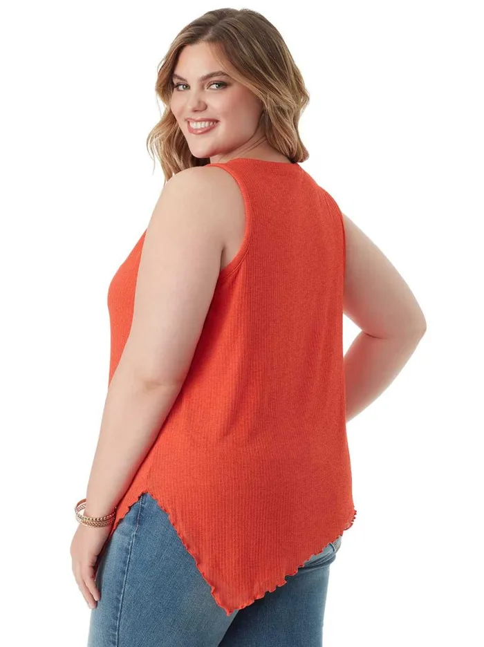 Women Tops and Tees Jessica Simpson Winsome Tank In Paprika