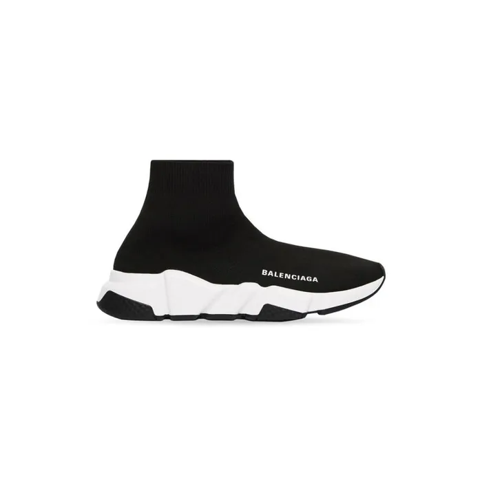 Women Trainers Balenciaga Speed Recycled Knit Trainers In Blackwhite