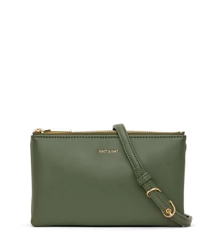 Women Triplet Vegan Crossbody Bag 8211 Loom Stem Matt and Nat Crossbody