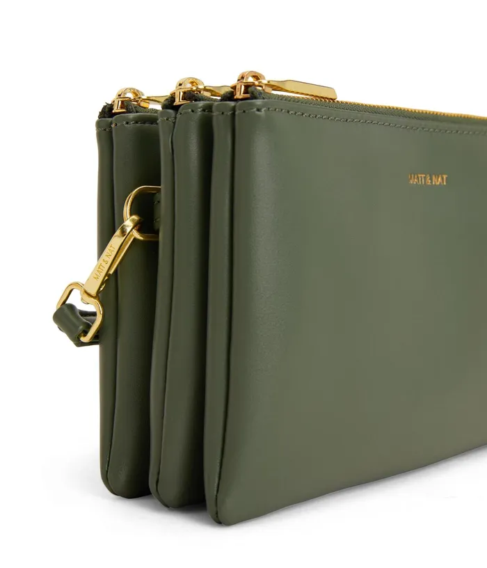 Women Triplet Vegan Crossbody Bag 8211 Loom Stem Matt and Nat Crossbody
