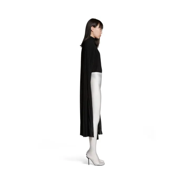 Women Trousers Balenciaga Anatomic Pantaleggings In Whiteblack