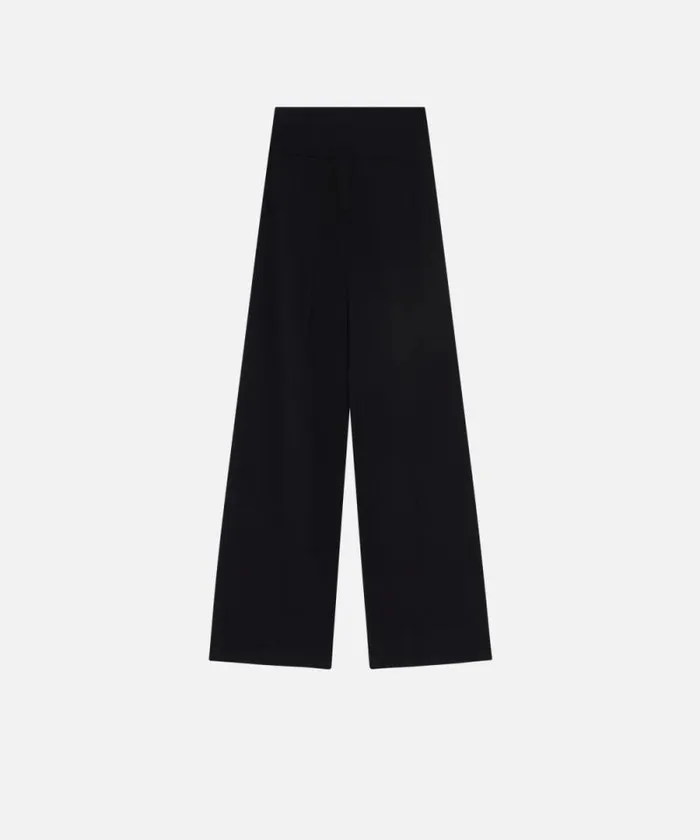 Women Trousers Pinko Elegant Trousers With Shiny Side Band Limo Black Women Trousers Pinko Elegant Trousers With Shiny Side Band Limo Black