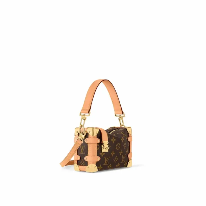 Women Trunk Bag Louis Vuitton Louis Vuitton M46815 Side Trunk PM Monogram 8211 Louis Vuitton Handbag Store