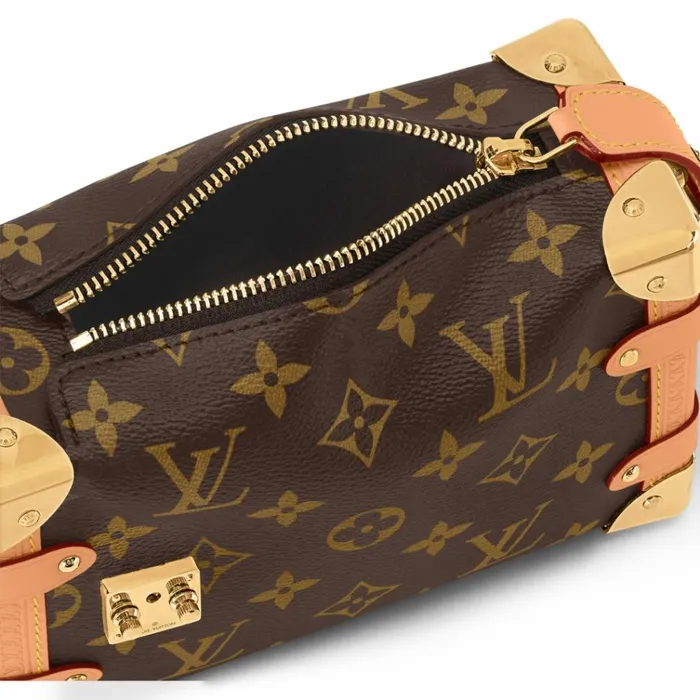Women Trunk Bag Louis Vuitton Louis Vuitton M46815 Side Trunk PM Monogram 8211 Louis Vuitton Handbag Store