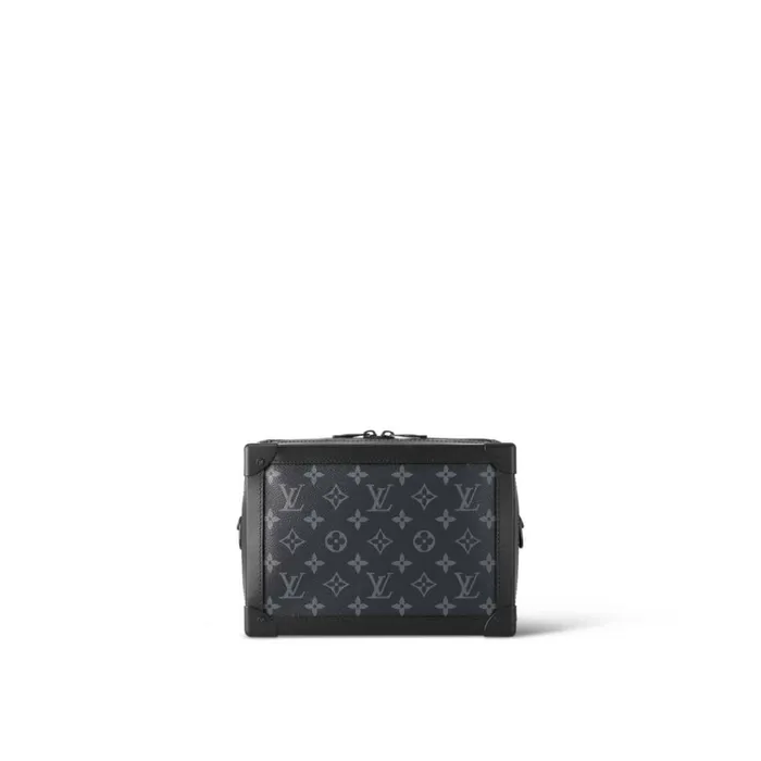 Women Trunk Bag Louis Vuitton Louis Vuitton Monogram Eclipse M44730 Soft Trunk 8211 Louis Vuitton Handbag Store