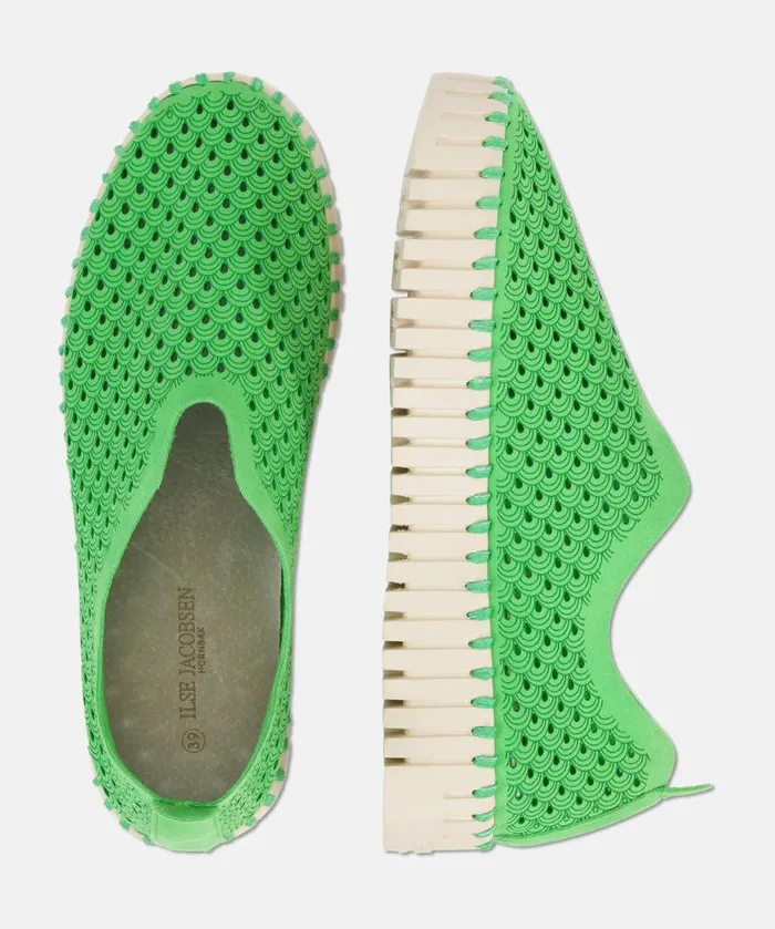Women Tulip Flats Ilse Jacobsen Flats 8211 Bright Green Women Tulip Flats Ilse Jacobsen Flats 8211 Bright Green