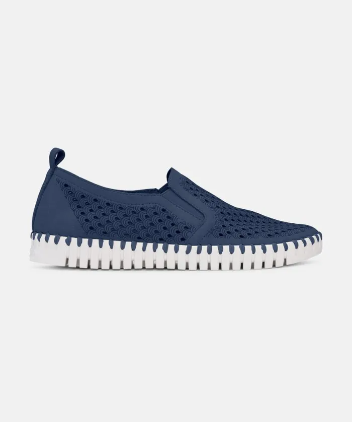 Women Tulip Flats Ilse Jacobsen Flats 8211 Navy Women Tulip Flats Ilse Jacobsen Flats 8211 Navy