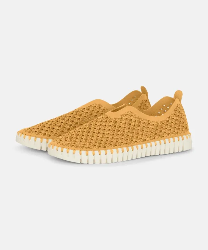 Women Tulip Flats Ilse Jacobsen Tulip SlipIn 8211 Golden Nugget Women Tulip Flats Ilse Jacobsen Tulip SlipIn 8211 Golden Nugget