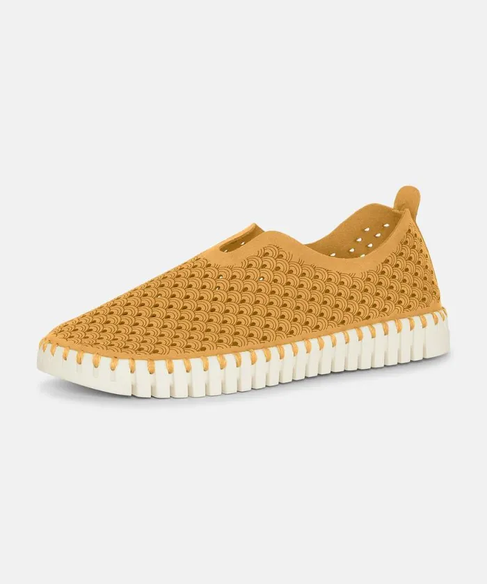 Women Tulip Flats Ilse Jacobsen Tulip SlipIn 8211 Golden Nugget Women Tulip Flats Ilse Jacobsen Tulip SlipIn 8211 Golden Nugget