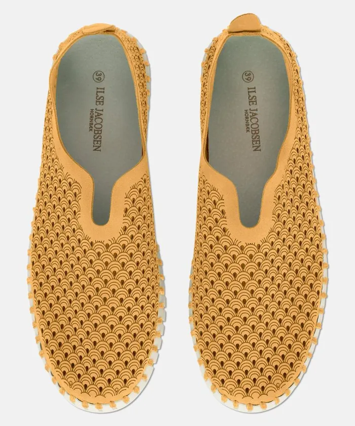 Women Tulip Flats Ilse Jacobsen Tulip SlipIn 8211 Golden Nugget Women Tulip Flats Ilse Jacobsen Tulip SlipIn 8211 Golden Nugget