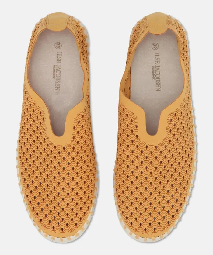 Women Tulip Flats Ilse Jacobsen Tulip SlipIn 8211 Golden Nugget Women Tulip Flats Ilse Jacobsen Tulip SlipIn 8211 Golden Nugget