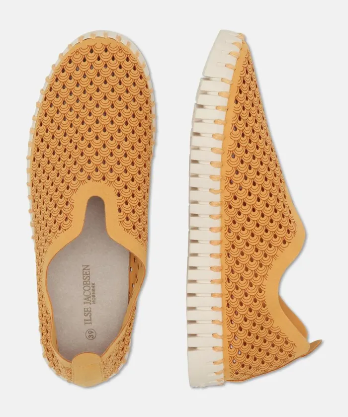 Women Tulip Flats Ilse Jacobsen Tulip SlipIn 8211 Golden Nugget Women Tulip Flats Ilse Jacobsen Tulip SlipIn 8211 Golden Nugget