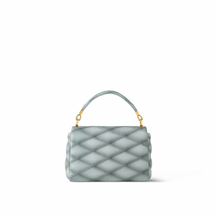 Women Twist Bag Louis Vuitton Louis Vuitton M24186 GO14 MM Ecume Gray 8211 Louis Vuitton Handbag Store