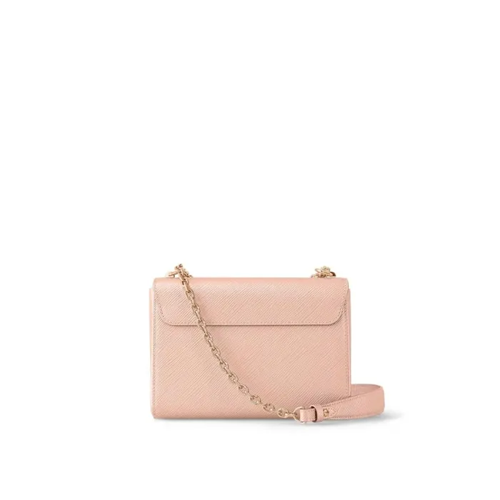 Women Twist Bag Louis Vuitton Louis Vuitton Rose Blossom Pink M21313 Twist MM 8211 Louis Vuitton Handbag Store