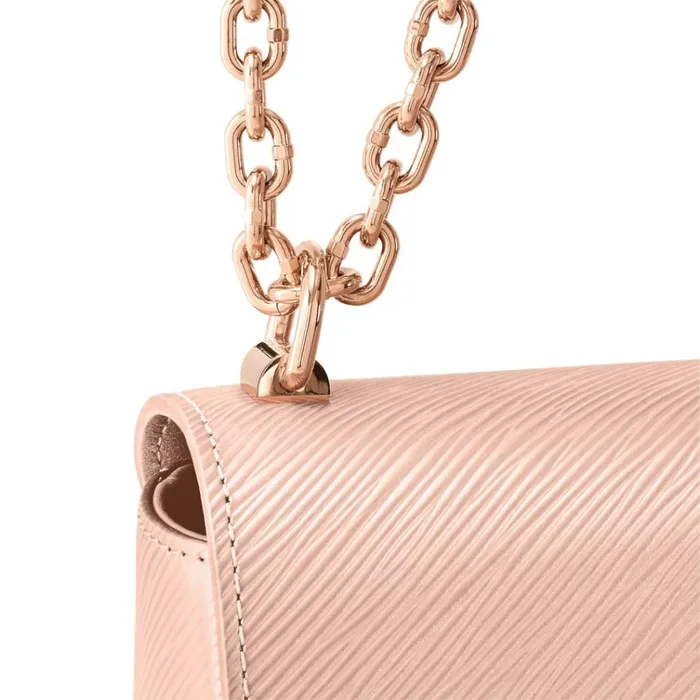 Women Twist Bag Louis Vuitton Louis Vuitton Rose Blossom Pink M21313 Twist MM 8211 Louis Vuitton Handbag Store
