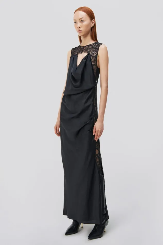 Women Vea Gown Black Jonathan Simkhai Dresses and Jumpsuits