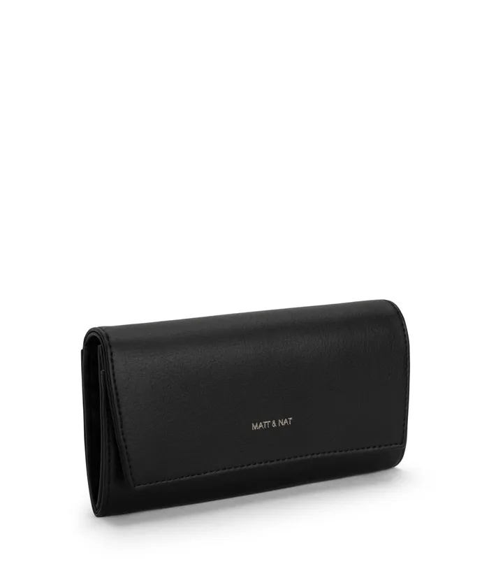 Women Vera Vegan Wallet 8211 Arbor Black Matt and Nat Wallets
