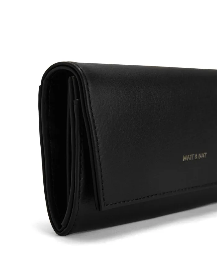 Women Vera Vegan Wallet 8211 Arbor Black Matt and Nat Wallets