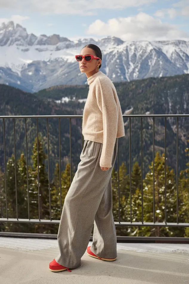 Women Vinn Pullover Sand Bybar Pullovers