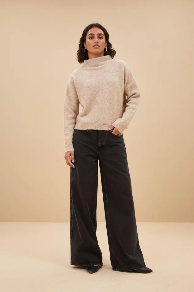 Women Vinn Pullover Sand Bybar Pullovers