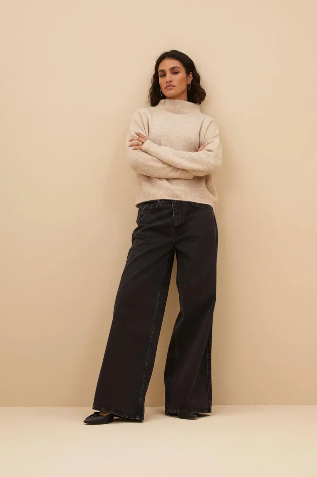 Women Vinn Pullover Sand Bybar Pullovers