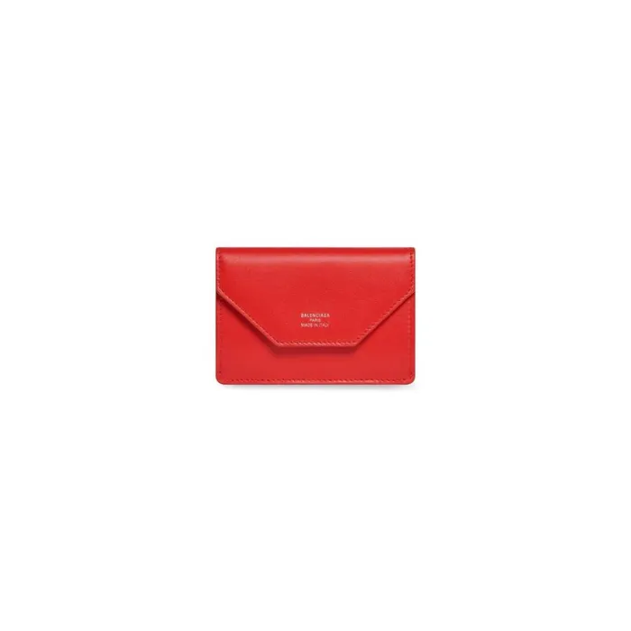 Women Wallets Balenciaga Envelope Mini Wallet In Red