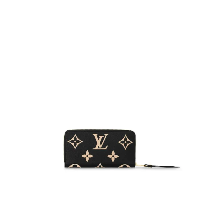 Women Wallets Louis Vuitton Louis Vuitton BlackBeige M80481 Zippy Wallet 8211 Louis Vuitton Handbag Store