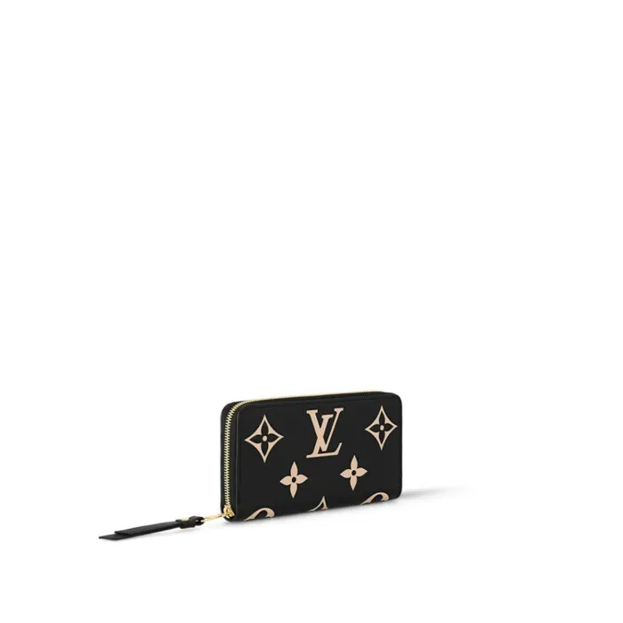 Women Wallets Louis Vuitton Louis Vuitton BlackBeige M80481 Zippy Wallet 8211 Louis Vuitton Handbag Store