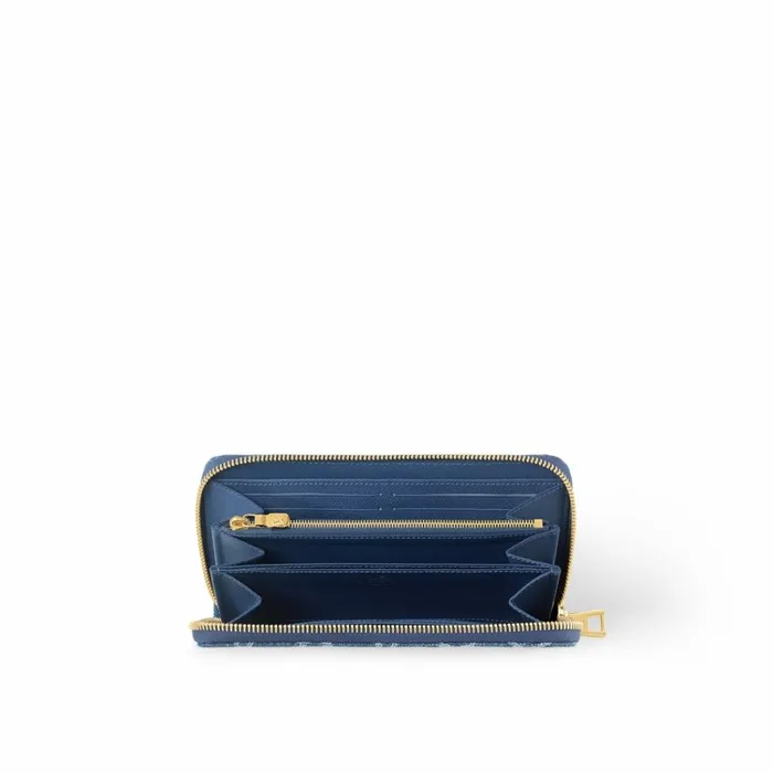 Women Wallets Louis Vuitton Louis Vuitton M82958 Zippy Wallet Denim Blue 8211 Louis Vuitton Handbag Store