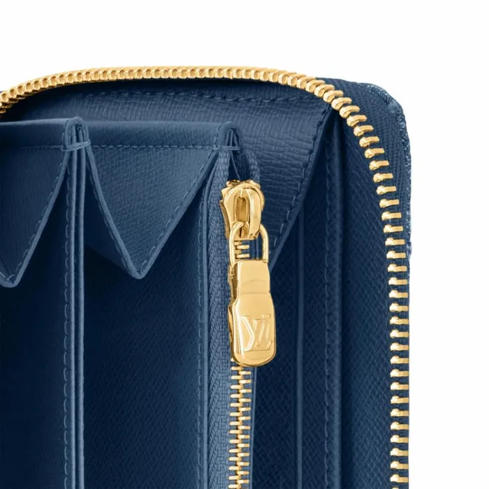 Women Wallets Louis Vuitton Louis Vuitton M82958 Zippy Wallet Denim Blue 8211 Louis Vuitton Handbag Store