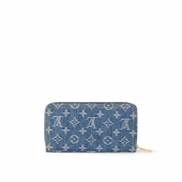 Women Wallets Louis Vuitton Louis Vuitton M82958 Zippy Wallet Denim Blue 8211 Louis Vuitton Handbag Store
