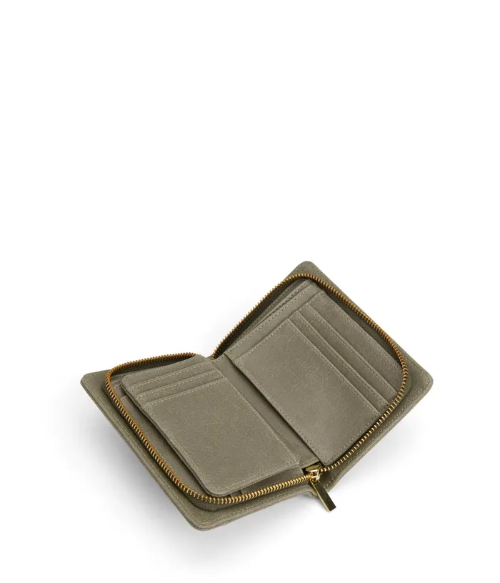 Women Webbersm Small Vegan Wallet 8211 Vintage Sage Matt and Nat Wallets
