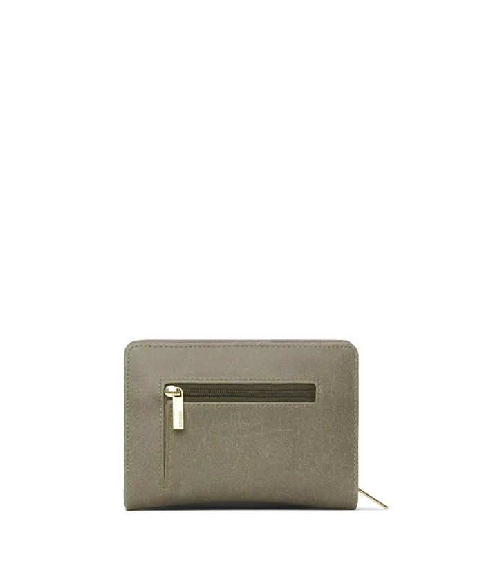 Women Webbersm Small Vegan Wallet 8211 Vintage Sage Matt and Nat Wallets
