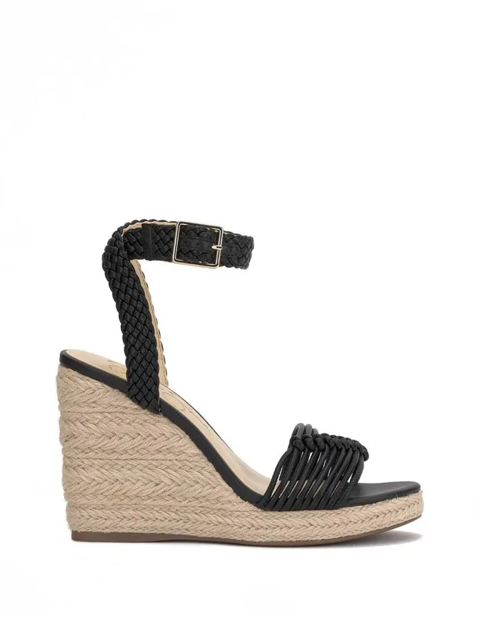 Women Wedges Jessica Simpson Talise Braided Wedge In Black