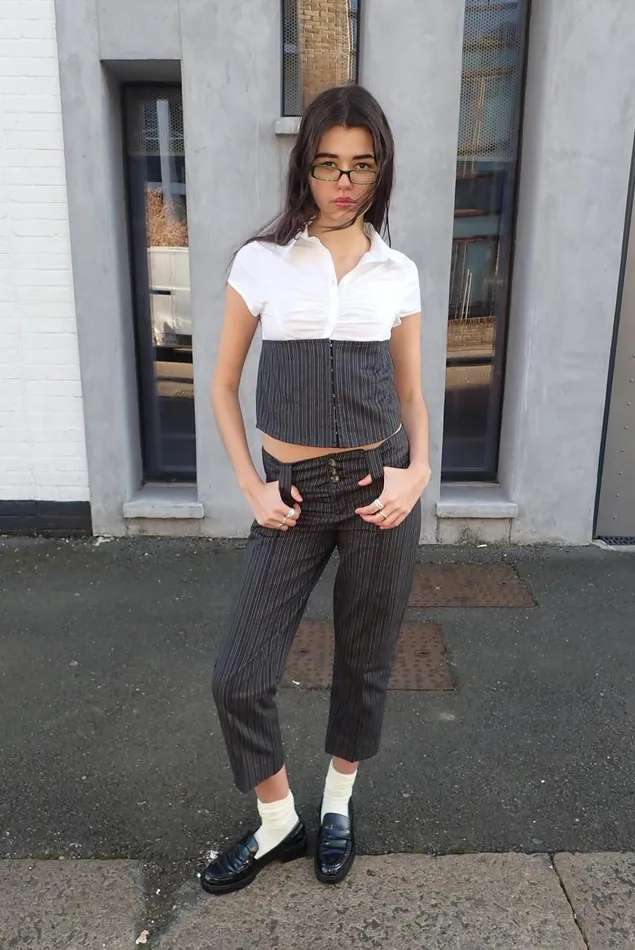Women Wednesday Capri Suit Trousers Jaded London CoOrds