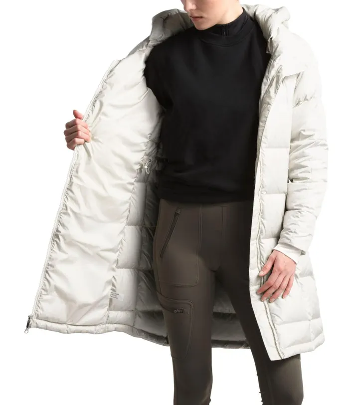 Womens Acropolis Parka Vintage White The North Face Insulated and Down Jackets