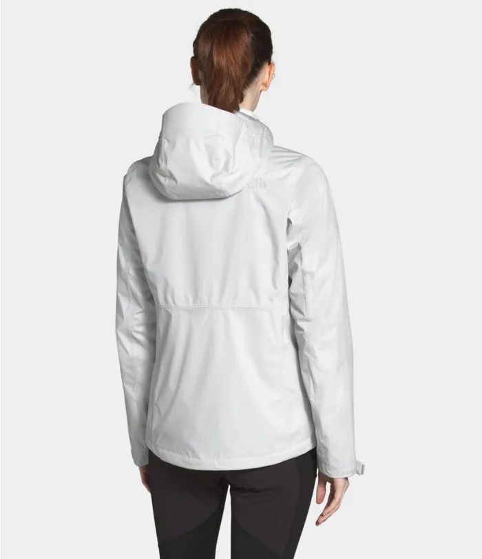 Womens Arrowood Triclimate Jacket Tin Greytnf White The North Face Insulated and Down Jackets