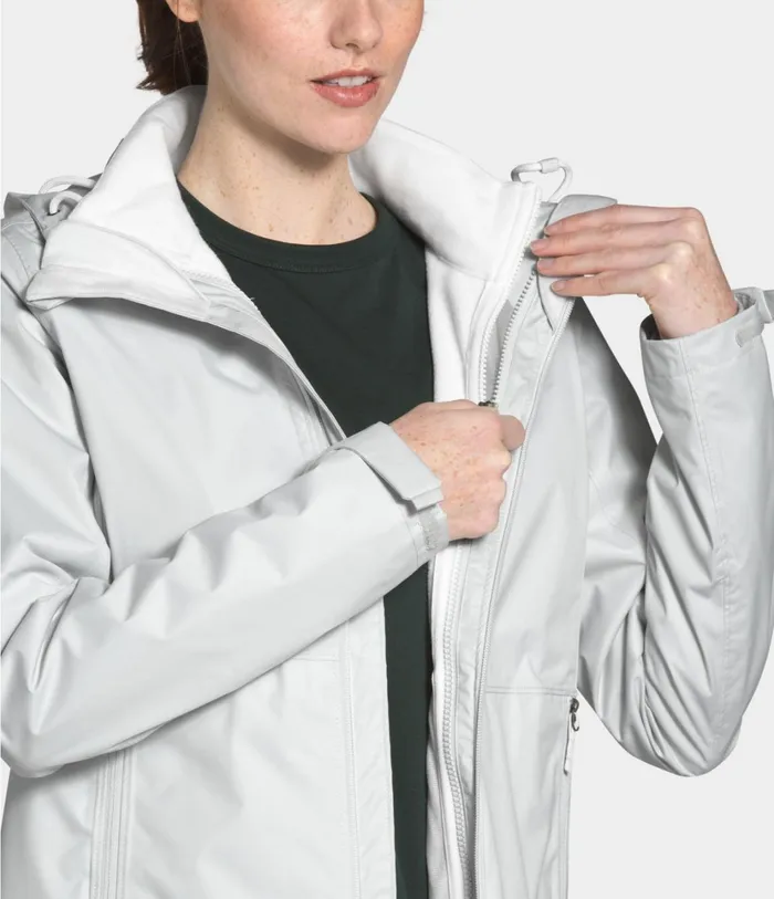 Womens Arrowood Triclimate Jacket Tin Greytnf White The North Face Insulated and Down Jackets