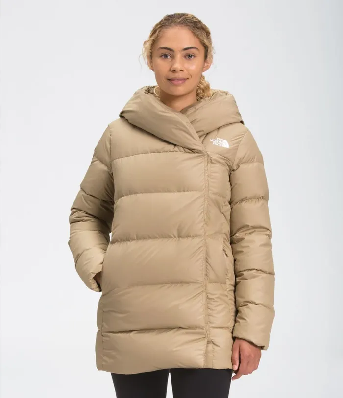 Womens Bagley Down Hawthorne Khaki The North Face Insulated and Down Jackets
