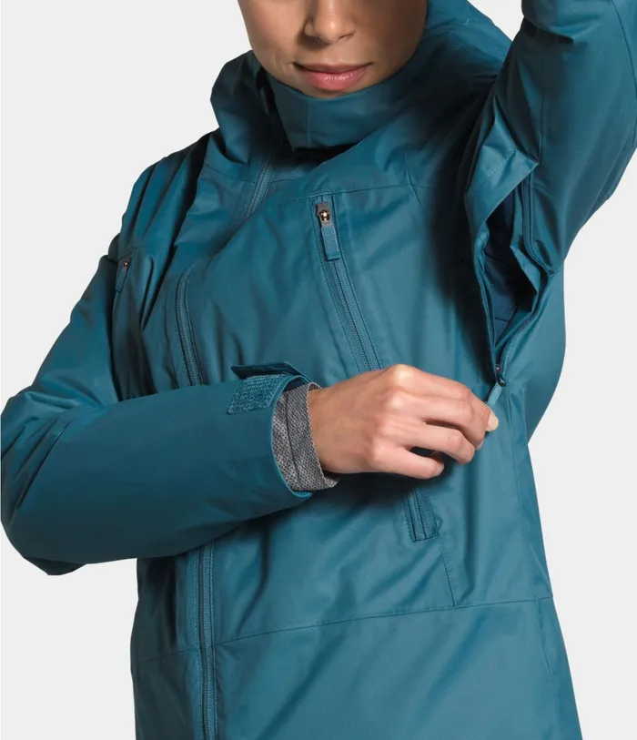 Womens Clementine Triclimate Jacket Mallard Blueblue Wing Teal The North Face 3In1