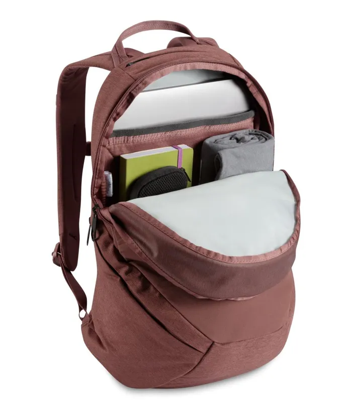 Womens Isabella Backpack Marron Purple Dark Heathertnf Black The North Face Backpacks