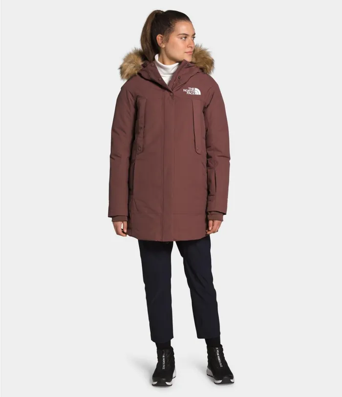 Womens NEW OUTERBOROUGHS PARKA Marron Purple The North Face Insulated and Down Jackets Womens NEW OUTERBOROUGHS PARKA Marron Purple The North Face Insulated and Down Jackets