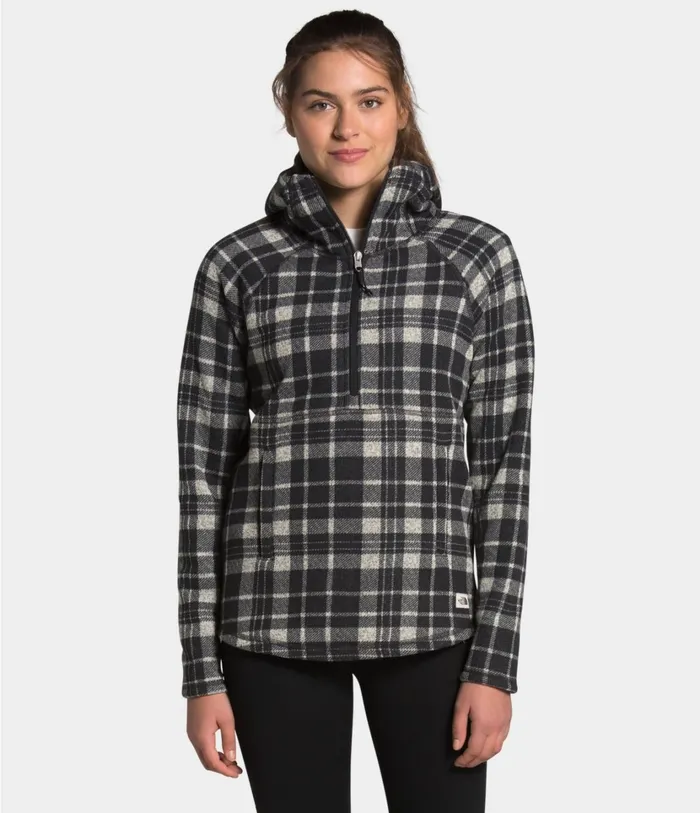 Womens Printed Crescent Hooded Pullover Vintage White Heritage 2 Plaid Print The North Face Hoodies and Sweatshirts Womens Printed Crescent Hooded Pullover Vintage White Heritage 2 Plaid Print The North Face Hoodies and Sweatshirts