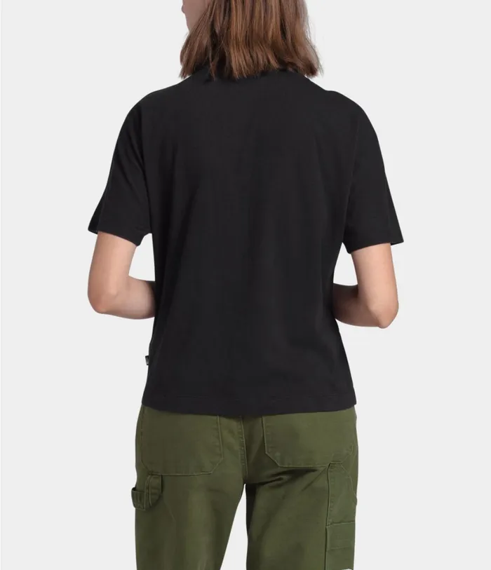 Womens Short Sleeve Woodside Hemp Top Tnf Black The North Face TShirts