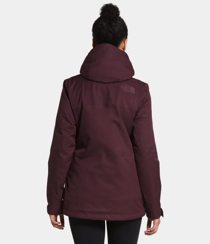Womens ThermoBall Eco Snow Triclimate Jacket Root Brown Heatherflare The North Face Snow