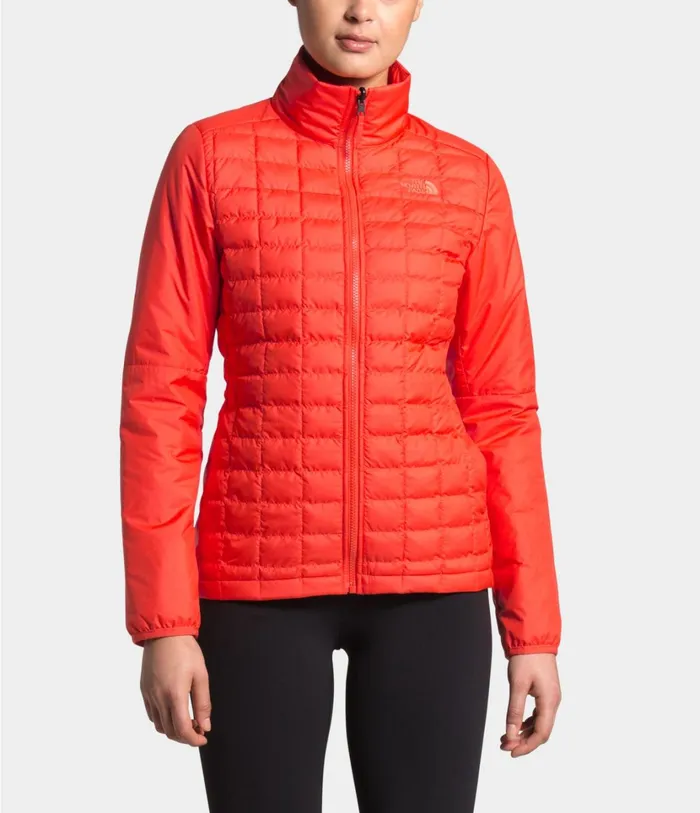 Womens ThermoBall Eco Snow Triclimate Jacket Root Brown Heatherflare The North Face Snow